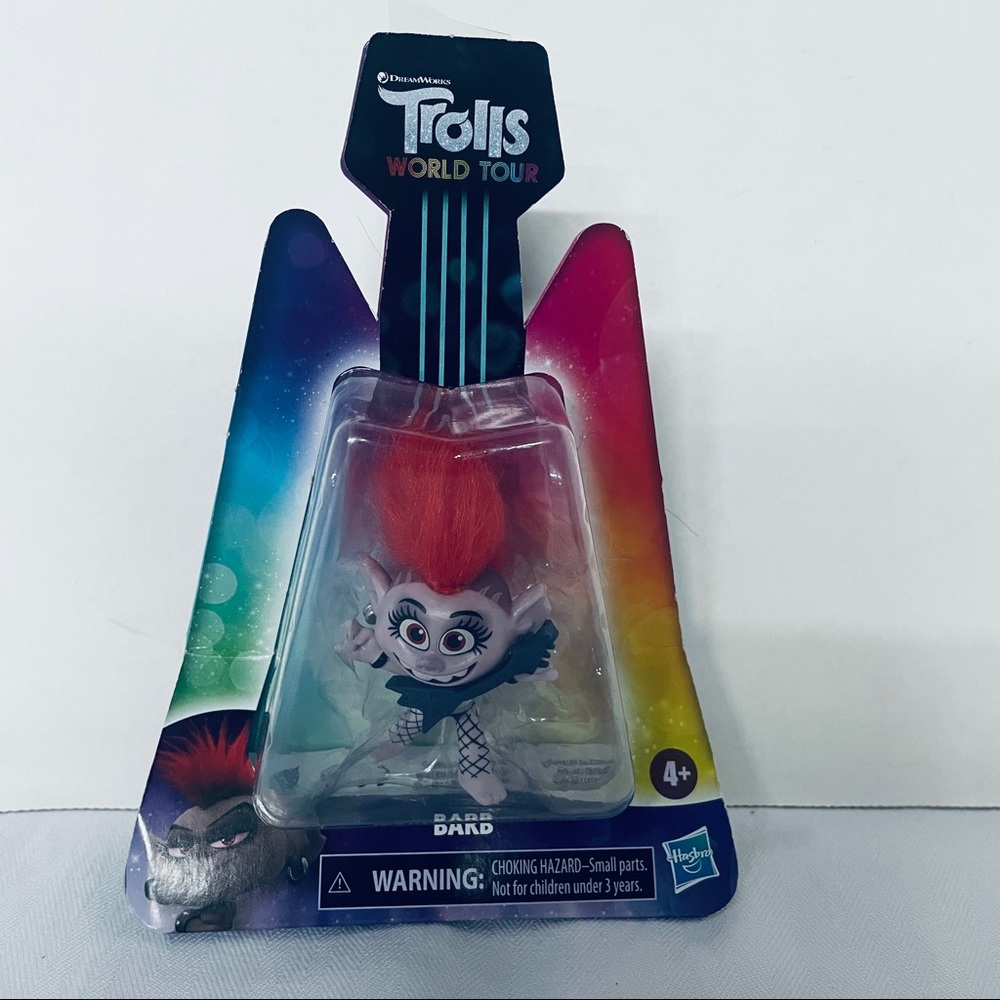 Hasbro Trolls  World Tour Barb mini figure 4+
